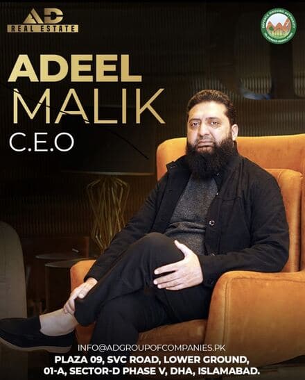 Adeel Malik, Chief Executive Officer of AD Real Estate