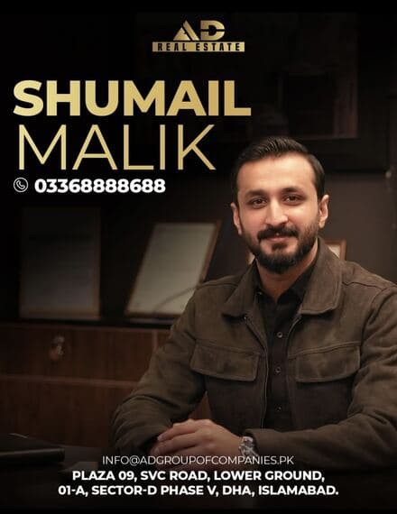 Shumail Malik, Senior Sales Consultant at AD Real Estate
